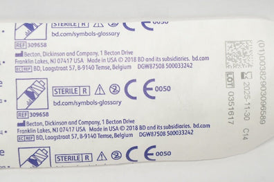 BD 309658 Plastipak 3ml Syringe
